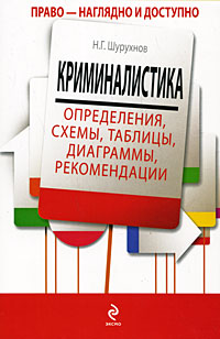 Криминалистика: определения, схемы, таблицы, диаграммы, рекомендации: учеб. пособие