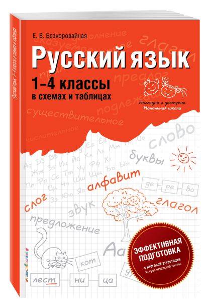Русский язык: 1-4 классы в схемах и таблицах - фото 1