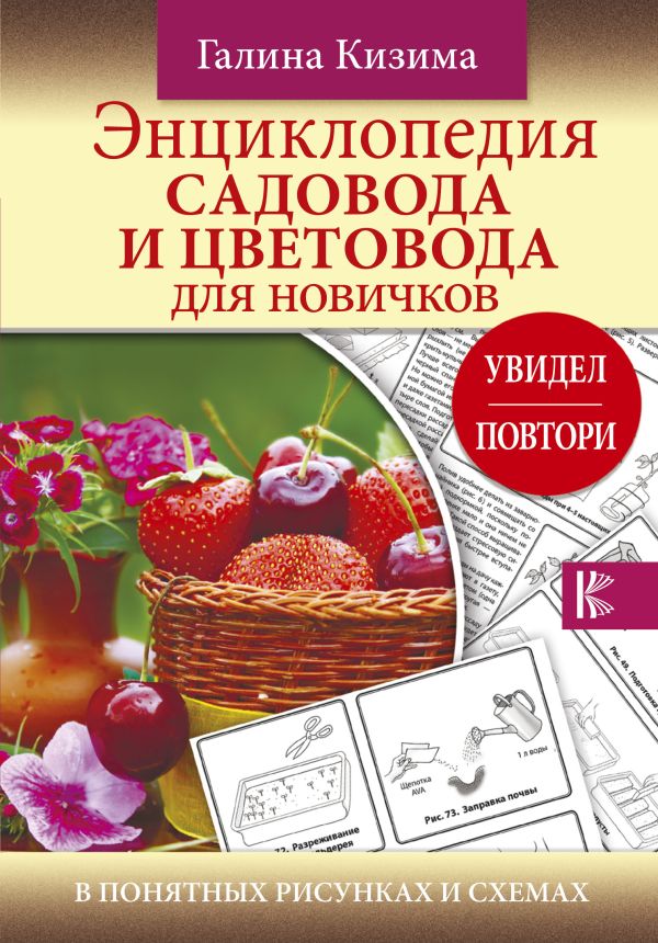 Энциклопедия садовода и цветовода для новичков в понятных рисунках и схемах. Увидел - повтори Энциклопедия садовода и цветовода для новичков в понятных рисунках и схемах. Увидел - повтори Кизима Г.А.