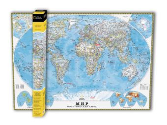 Политическая карта мира (NG) A1 карты theory11 national