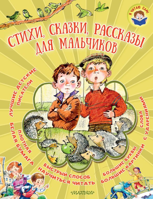 Стихи, сказки, рассказы для мальчиков Стихи, сказки, рассказы для мальчиков Сутеев В.Г., Маршак С.Я., Михалков С.М.