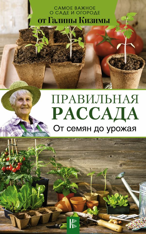 Правильная рассада. От семян до урожая Правильная рассада. От семян до урожая Кизима Г.А.