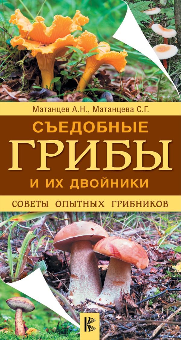 Съедобные грибы и их двойники. Советы опытных грибников Съедобные грибы и их двойники. Советы опытных грибников Матанцев А.Н., Матанцева С.Г.