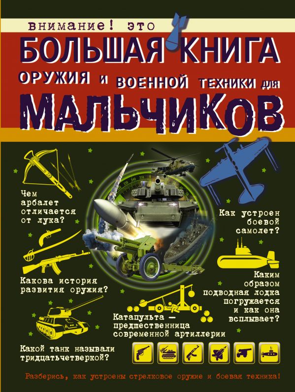 Большая книга оружия и военной техники для мальчиков. Ликсо Владимир Владимирович