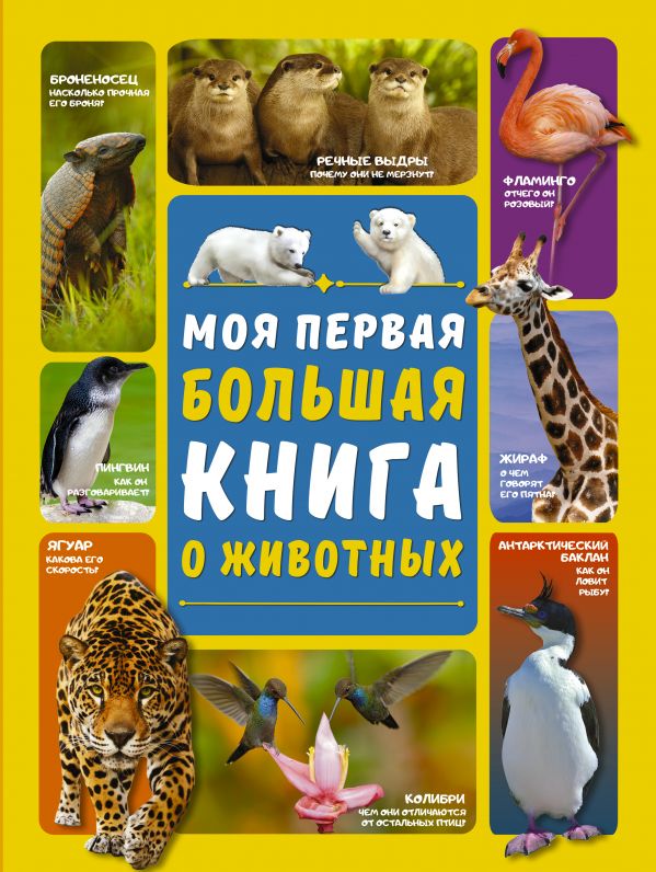 Моя первая большая книга о животных. Ермакович Дарья Ивановна, Вайткене Любовь Дмитриевна