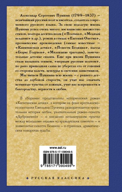 Капитанская дочка картинка книги