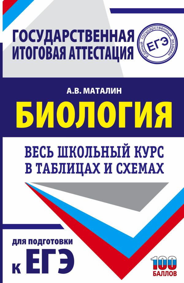 ЕГЭ. Биология. Весь школьный курс в таблицах и схемах для подготовки к единому государственному экзамену. Маталин А.В.