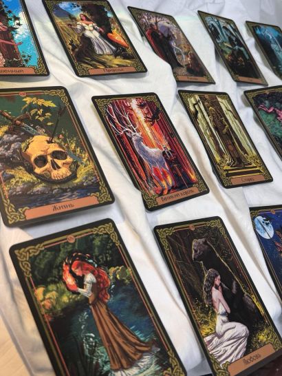Таро Зеленой магии. Witch Tarot. Карты, которые говорят • Флорел Мид ...