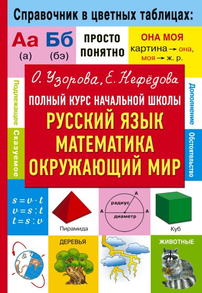 Полный курс начальной школы. Русский язык, математика, окружающий мир - фото 1