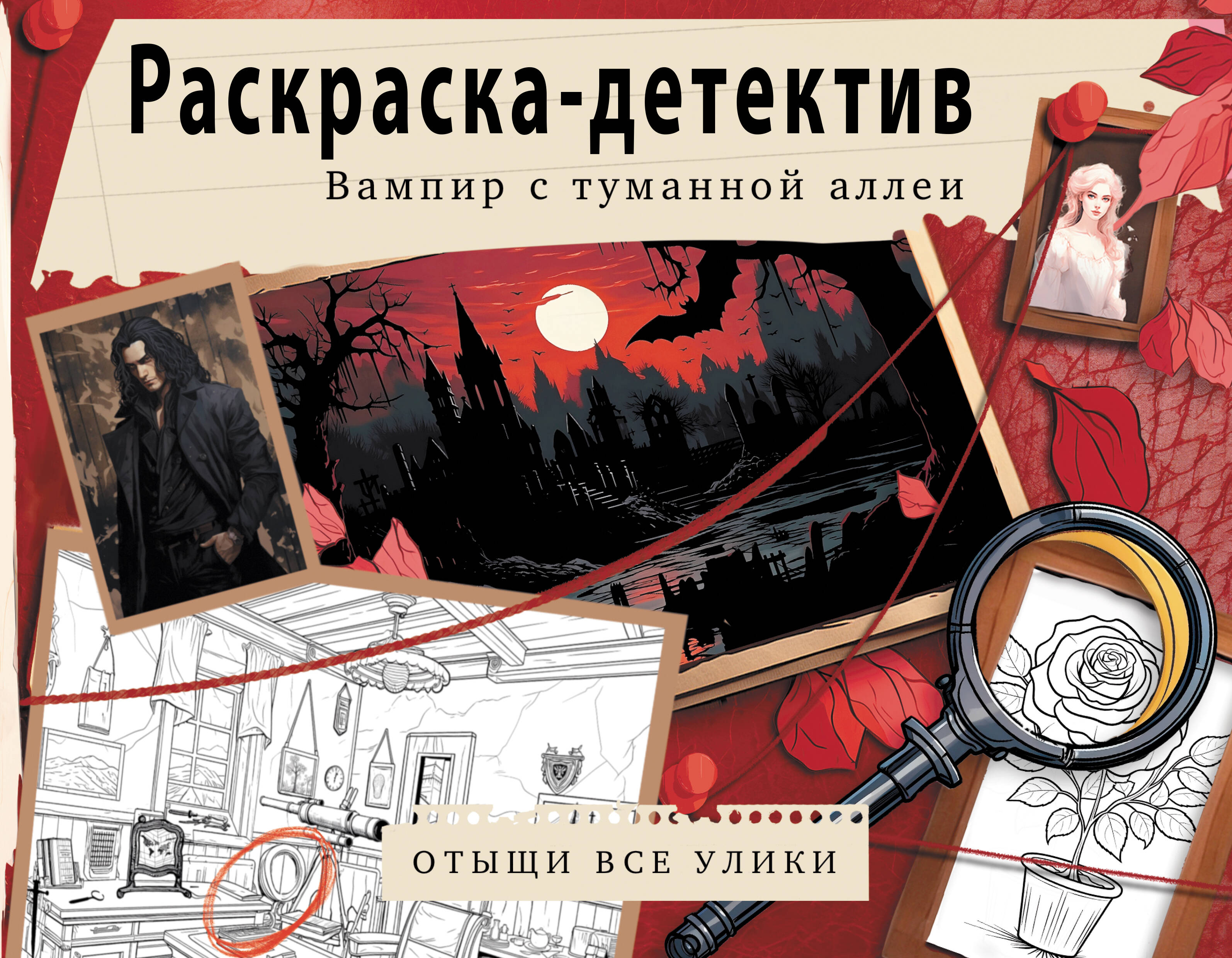 Вампир с туманной аллеи. Убийство в старинном замке (Без автора). ISBN:  978-5-17-159219-6 ➠ купите эту книгу с доставкой в интернет-магазине  «Буквоед»