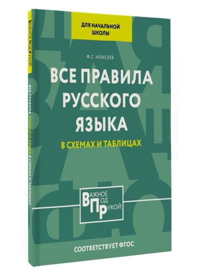 Все правила русского языка для начальной школы в схемах и таблицах - фото 1