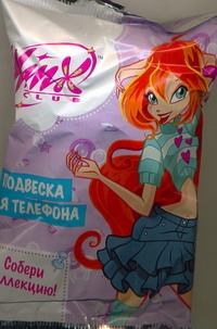 "Winx.Подвеска для телефона "Winx.Подвеска для телефона