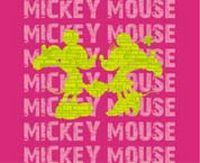 50111.Блокнот косой Mickey mouse А7 50111.Блокнот косой Mickey mouse А7