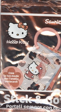 Hello Kitty Stick & Go Супер-аксессуар!(1бол.кор=16мал.кор Х 24 шт) наклейки на телефон hello kitty