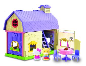 HK.003900.Игровой набор Hello Kitty "Домик друзей" (лиловый) HK.003900.Игровой набор Hello Kitty "Домик друзей" (лиловый)