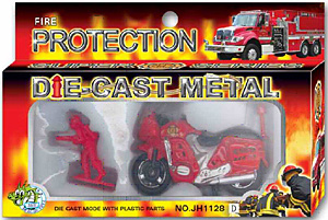 K.DCS.(OLD) Fire Protection.Пожарный мотоцикл.в кор.JH1128D K.DCS.(OLD) Fire Protection.Пожарный мотоцикл.в кор.JH1128D
