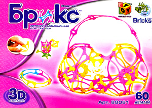 K.SH.Конструктор Брикс 3D. 60 дет.Сумочка.арт.JH8806A K.SH.Конструктор Брикс 3D. 60 дет.Сумочка.арт.JH8806A
