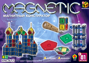 K.SH.(OLD) Конструктор Магнетик.81 дет.в кор.JH661C K.SH.(OLD) Конструктор Магнетик.81 дет.в кор.JH661C