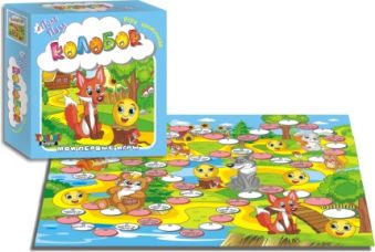 Наст.игр.:ТГ.игра д/малышей. поле-пазл Сказка Колобок арт.00861 Наст.игр.:ТГ.игра д/малышей. поле-пазл Сказка Колобок арт.00861