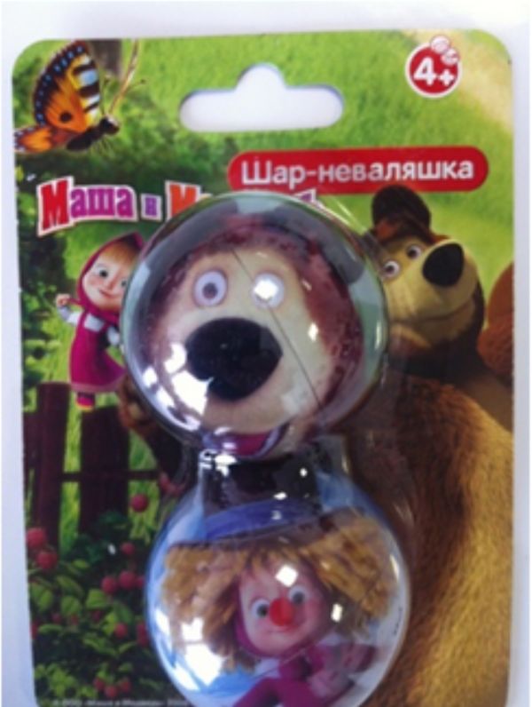 

Шар-неваляшка двойной. Маша и Медведь