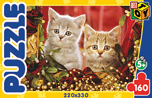 Пазл. 160А.5802 Котята с бусами Пазл. 160А.5802 Котята с бусами