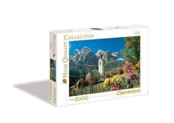 

CLem.Пазл. 2000эл. Классика.32542 Италия, Доломитовые Альпы, Часовня (n)