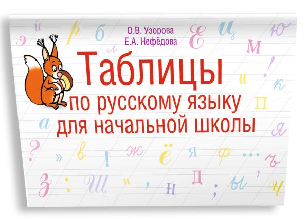 Таблицы по русскому языку для начальной школы Таблицы по русскому языку для начальной школы Узорова О.В,