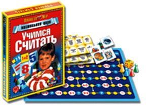

Настольная игра развивающая «Учимся считать»