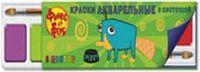 207-0001-PF/10 Краски акварельные с кисточкой 6цв.ФинесФерб 207-0001-PF/10 Краски акварельные с кисточкой 6цв.ФинесФерб
