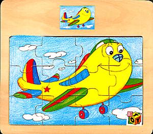 K.TB.4364.Пазл Веселый самолет K.TB.4364.Пазл Веселый самолет