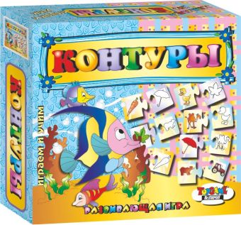 Наст.игр.:ТГ.игра развив.Играем и учим. 66 пазл-карт Контуры арт.00223 Наст.игр.:ТГ.игра развив.Играем и учим. 66 пазл-карт Контуры арт.00223