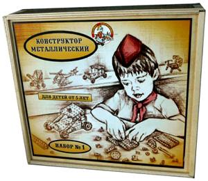 Наст.игр.:ДК.Конструктор мет.№1 980(ур.труда)в дерев.упаковке Наст.игр.:ДК.Конструктор мет.№1 980(ур.труда)в дерев.упаковке