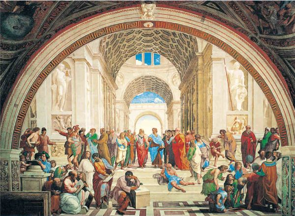 

CLem.Пазл. 3000эл. Музей.33537 Рафаэль Фреска Школа в Афинах