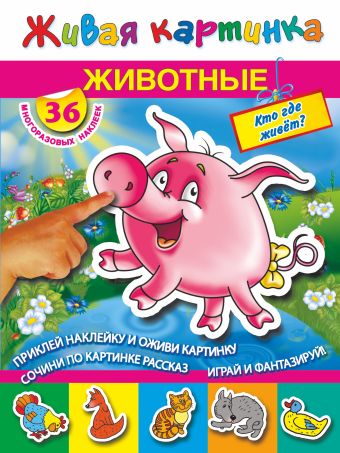 Животные. Кто где живет? Животные. Кто где живет? Дмитриева В., Горбунова И.В.