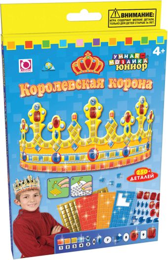 K.Orb.Стильн.штучки - сингл: Мозаика "Королевская корона" арт.62934 K.Orb.Стильн.штучки - сингл: Мозаика "Королевская корона" арт.62934