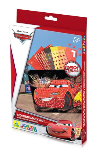 Дисней Тачки 2. Мозаика. Молния Маккуин. арт. 68930 Дисней Тачки 2. Мозаика. Молния Маккуин. арт. 68930