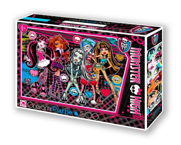 Monster High.Пазл.500A.Чем.05489+маркер с блёстками Monster High.Пазл.500A.Чем.05489+маркер с блёстками