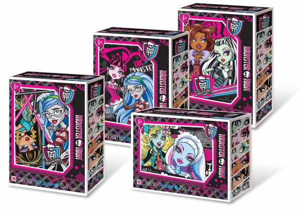 

Monster High.Мини-пазл.54A.05503