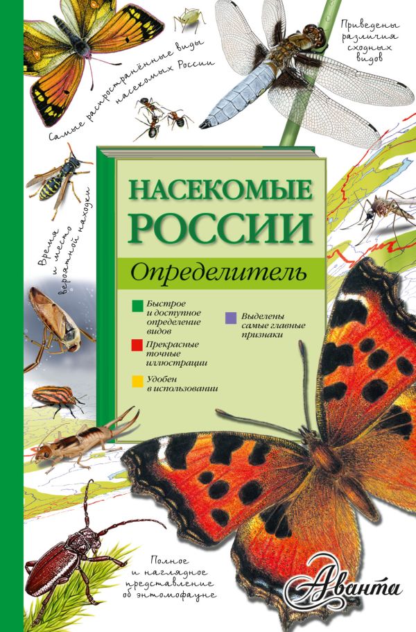 Насекомые России. Определитель Насекомые России. Определитель Полевод В.А.