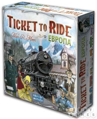 Наст.игр.:МХ.Ticket to Ride: Европа (3-е рус. изд.), арт1032 Наст.игр.:МХ.Ticket to Ride: Европа (3-е рус. изд.), арт1032