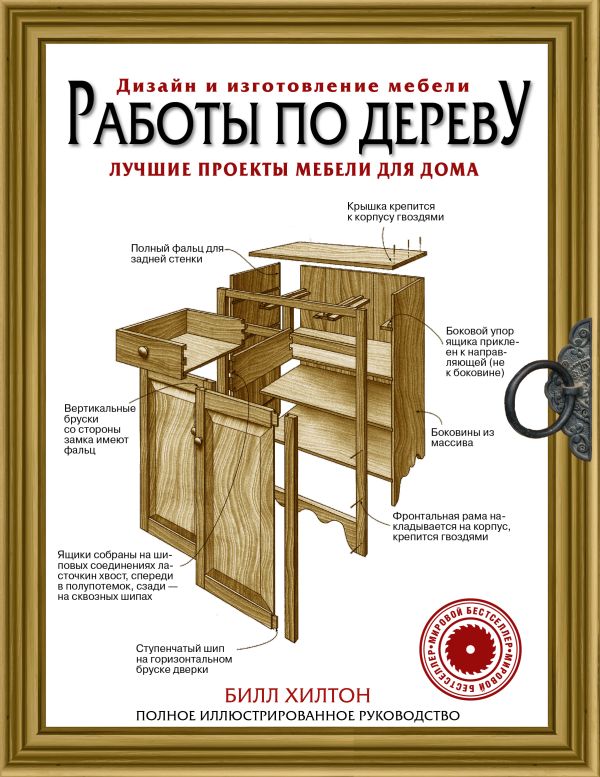 Работы по дереву. Лучшие проекты мебели для дома Работы по дереву. Лучшие проекты мебели для дома Хилтон Билл