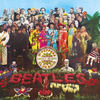 Пазл 289 эл. Коробки квадрат Битлз. Sgt. Pepper s Lonely Hearts Club Band