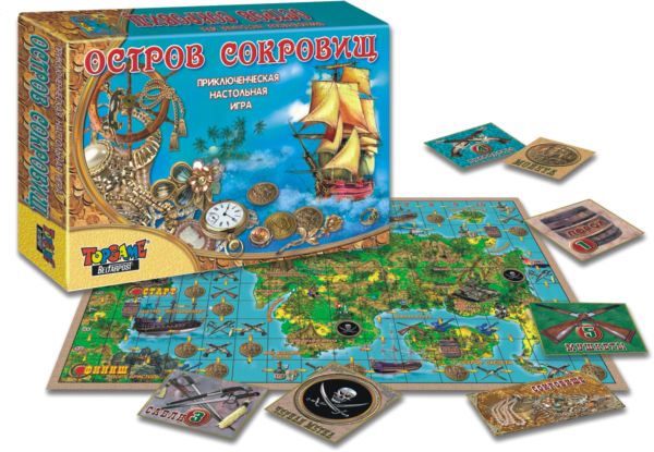 Наст.игр.:ТГ.игра в малой коробке. Остров сокровищ арт.00072 Наст.игр.:ТГ.игра в малой коробке. Остров сокровищ арт.00072