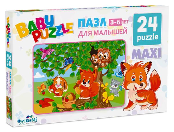 

Пазл 24 эл. Для Малышей. Собираем ягоды