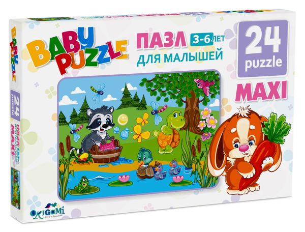 

Для Малышей.Пазл.24Эл.Большая стирка.02985