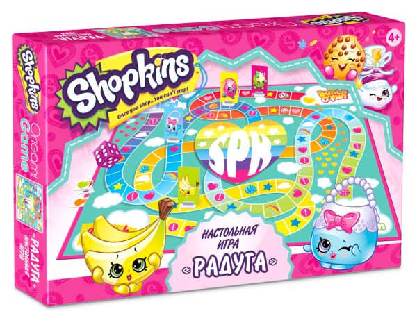 Шопкинс.Наст.игра.кр-дно.Радуга.03048 Шопкинс.Наст.игра.кр-дно.Радуга.03048