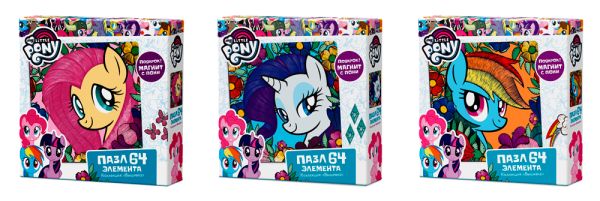 Пони Фильм. Пазл.64Эл. в асс.03456