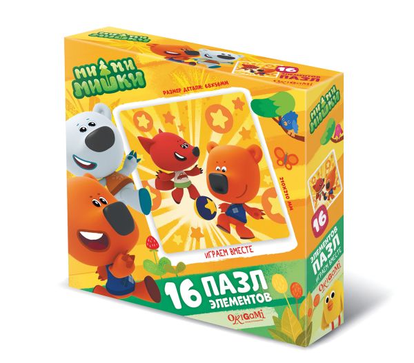 

МиМиМишки. Пазл 16Эл.Играем вместе. 03499