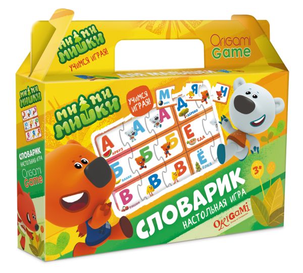 

Настольная игра МиМиМишки в чемодане. Словарик