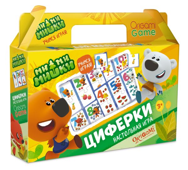 

Настольная игра МиМиМишки в чемодане. Циферки